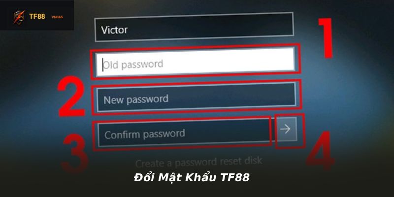 Đổi Mật Khẩu TF88
